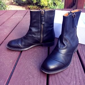 Chloe Black Leather Boots Women's Size EU 38 US 8